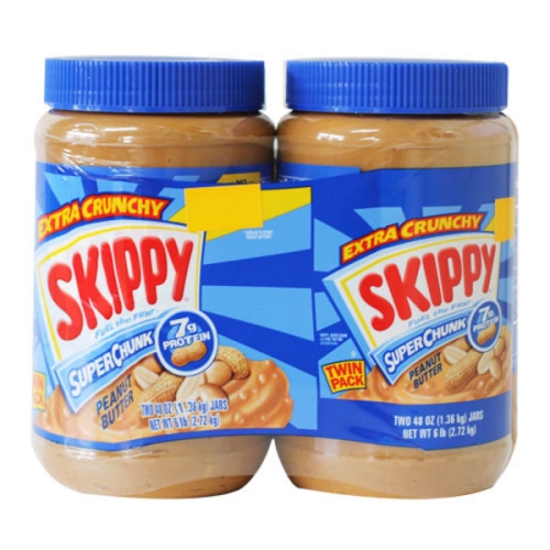스키피 슈퍼청크 땅콩버터 1.36kg (2개)