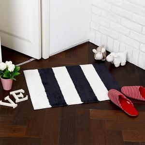  미아트 SHS005 대박수예 줄무늬 주방 화장실 발매트 45x60cm