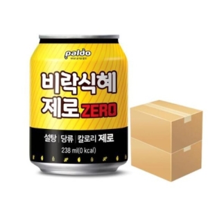 비락식혜 제로 238ml 48캔/전통 음료수