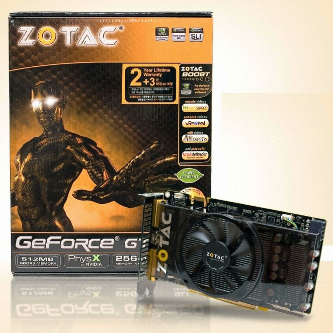 ZOTAC 지포스 GTS250 ECO edition 512MB 조텍코리아_이미지