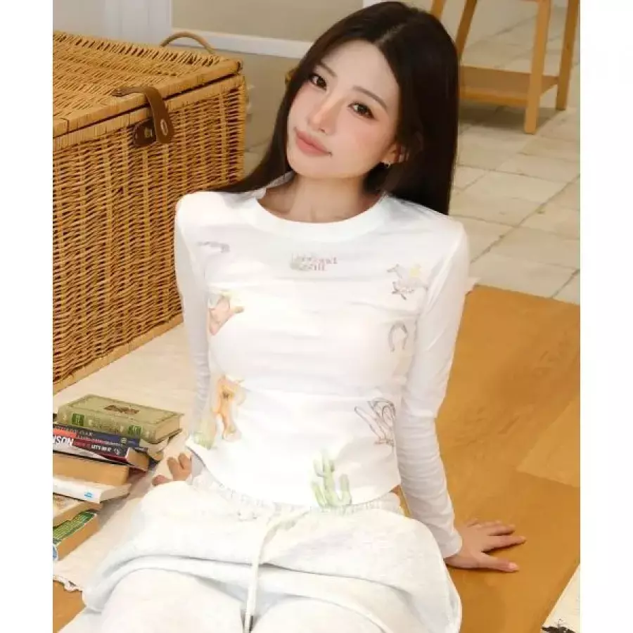 아카이브 4일 배송 SECONDSALT 소올 PICK포니 티셔츠 화이트 BXQCLAF5020WH 154188_이미지