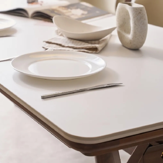 나무뜰 노체 양면 통세라믹 애쉬 원목 식탁 1600 (의자4개)_이미지