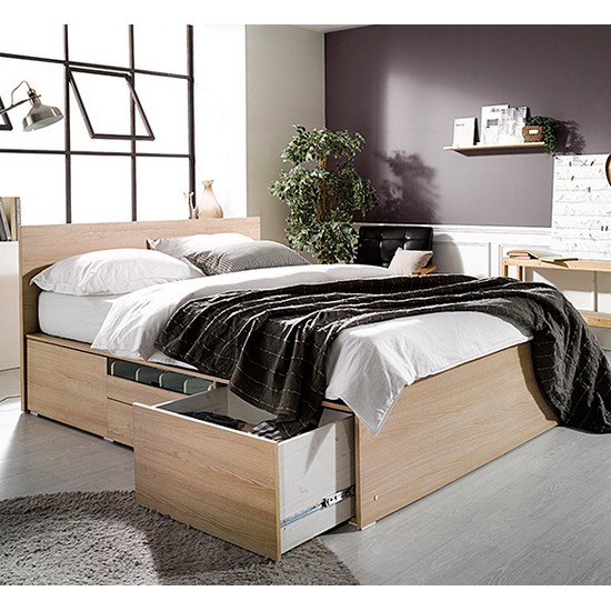 네시스 바이런 빅서랍 수납침대 K (매트별도)