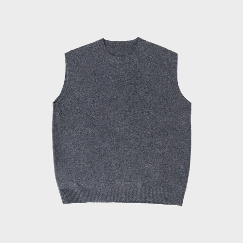 인터메조 베이직 라운드넥 니트 베스트 2종 IMFFMKN160_이미지