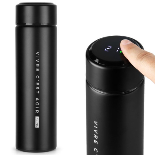 스마트 LED 온도표시 스마트 보온병 500ml