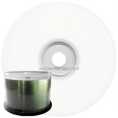 Avatar CD-R 700MB 52x 케익 50장 프린터블