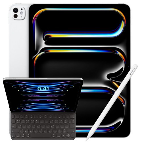 APPLE 2024 iPad Pro 11 M4 Cellular+애플펜슬 프로,폴리오키보드 (1TB)_이미지