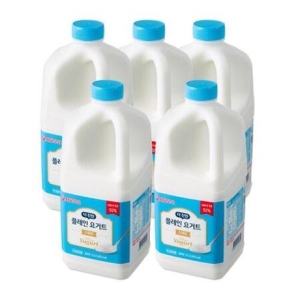 서울우유 더 진한 플레인 요거트 스위트 1.8L (5개)_이미지