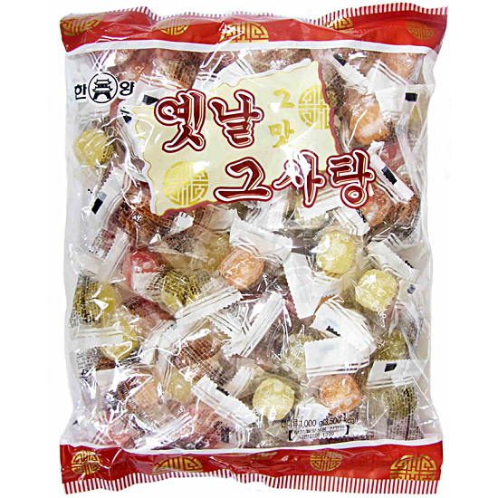 한양식품(HYFOOD) 옛날 그맛 그사탕 약300알 1kg (12개)