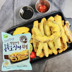 소울푸드 맛나 통통오징어튀김 1KG  유 세진에프앤에스_이미지