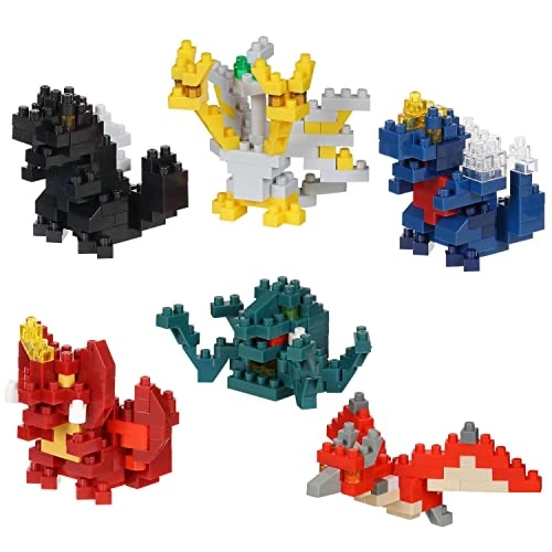 나노블럭 Kawada 미니나노 고질라 vol.2 BOX NBMC49S 1BOX 6개입 총 6종류