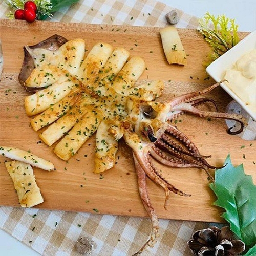 국내산 반건조 오징어 5개(미) 대 600g내외