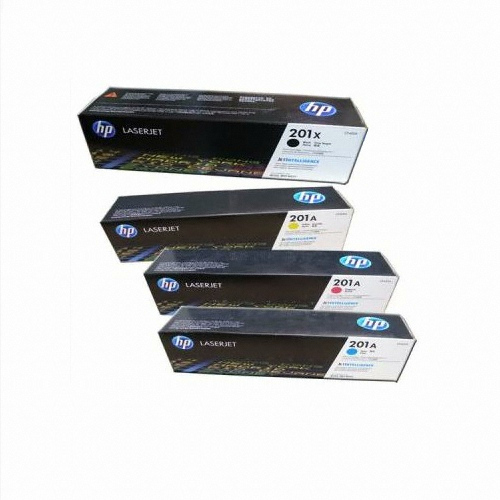 HP 정품 201/201X (CF400X, CF401A, CF402A, CF403A) 4색 세트_이미지