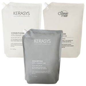 케라시스 대용량 샴푸/린스/바디워시 리필용/ 2000ml 샴푸2000ml