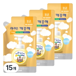 아이깨끗해 순 핸드워시 파우더향 15개 200ml_이미지