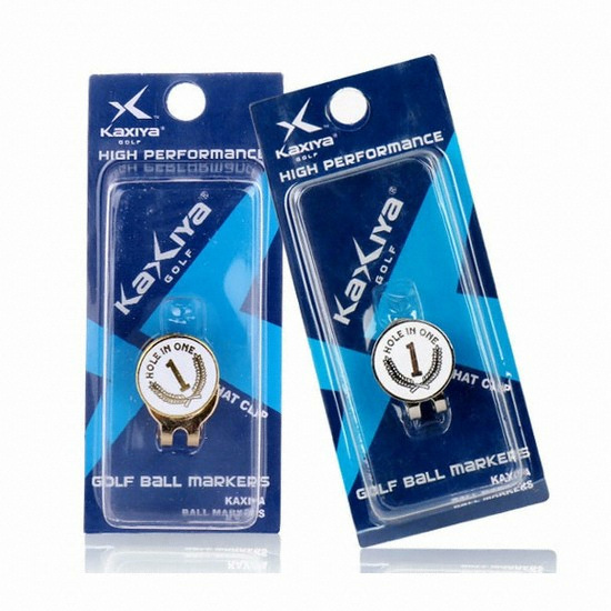 화이트 홀인원 디자인 골프 볼마커