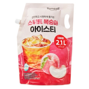 탐사 스위트 복숭아 아이스티 2.1L (1개)_이미지