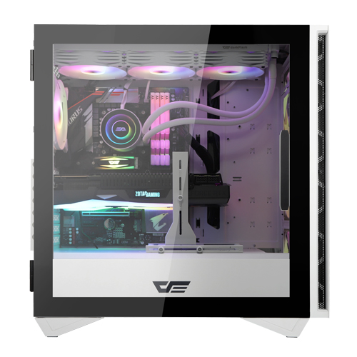 darkFlash DLS480 RGB 강화유리 (화이트)_이미지