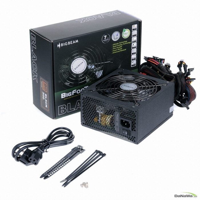 빅빔 BIGFOOT 블랙 500W 80PLUS브론즈_이미지