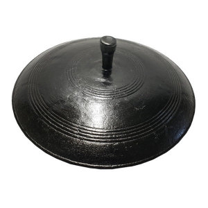 창조특수금속 창조명품 주물 무쇠 가마 솥뚜껑 (44cm)