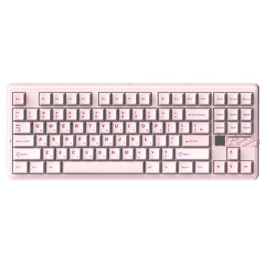 <b>AULA</b> <b>F87</b> Pro V2 유무선 기계식 블러쉬 핑크