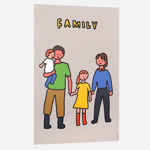 A3 포스터 네가족 3