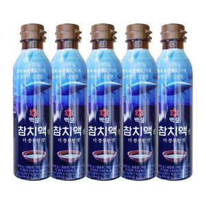 백설 참치액 진 더풍부한맛 500g 5개 감칠맛 액젓_이미지
