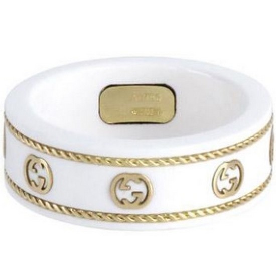 인터로킹 G 아이콘 반지 YBC606826002