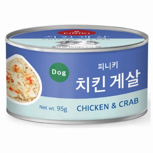피니키 독 치킨&게살 캔 95g