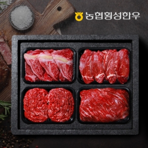 동횡성농협 농협횡성한우 1등급 프리미엄 횡성한우 어8품 선물세트 1.6kg [1개]