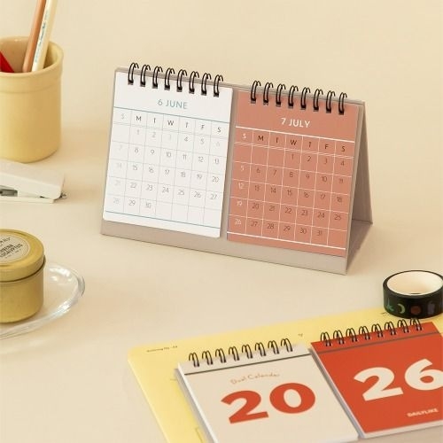 데일리라이크 2026 듀얼 데스크 캘린더_이미지