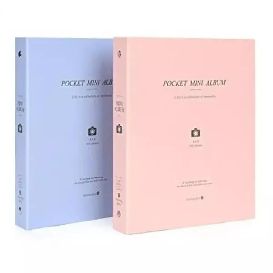 생활리빙 모닝글로리 2단 포켓식 미니앨범 4X6 7528422A