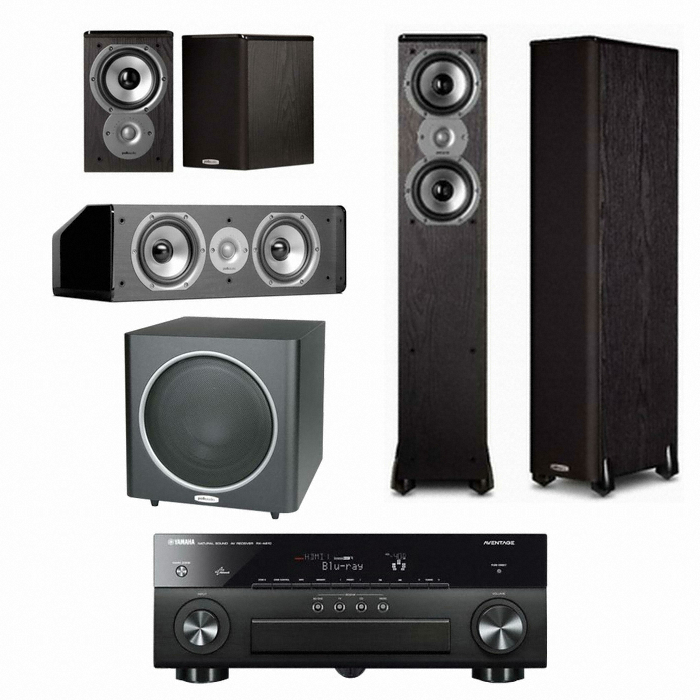 폴크오디오 TSi300 5.1채널 + 야마하 AV리시버 (RX-A810, PSW110)_이미지