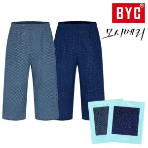 모시메리쿨7부남성파자마 ECF3050