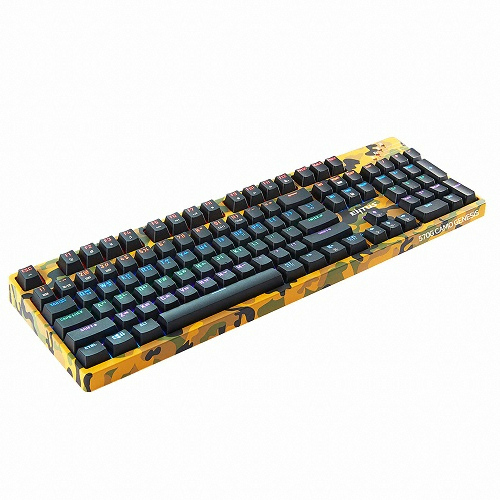 CJ ENM ENTUS K570G CAMO 광축 방진방수 게이밍 키보드_이미지