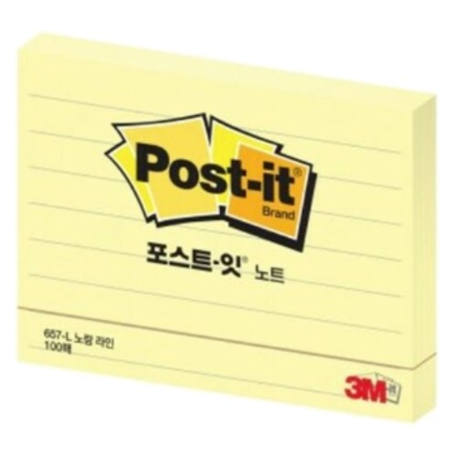 3M 노트 657L [1개]