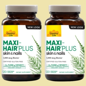 컨트리라이프 맥시 헤어 플러스 5000mcg 120캡슐 (2개)_이미지