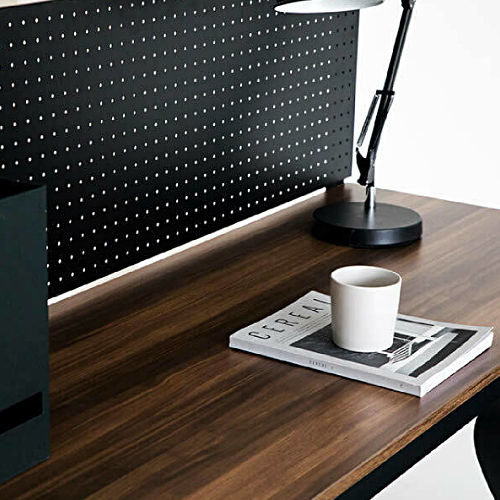 채우리 두유 철제 선반 타공판 책상 (1500x600)_이미지