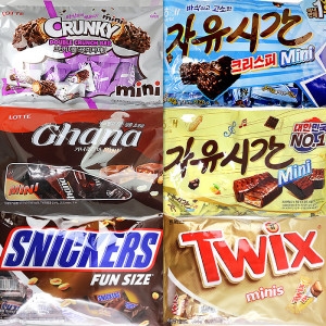마즈(MARS) 스니커즈 대용량 초코바 2+1 트윅스 자유시간 가나초코바_이미지