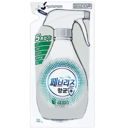페브리즈 항균 산뜻한 향 리필 320ml (3개)_이미지