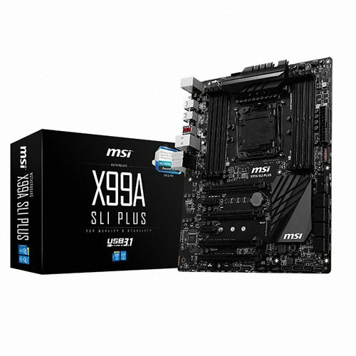 MSI X99A SLI PLUS + M.2 SSD 256GB_이미지