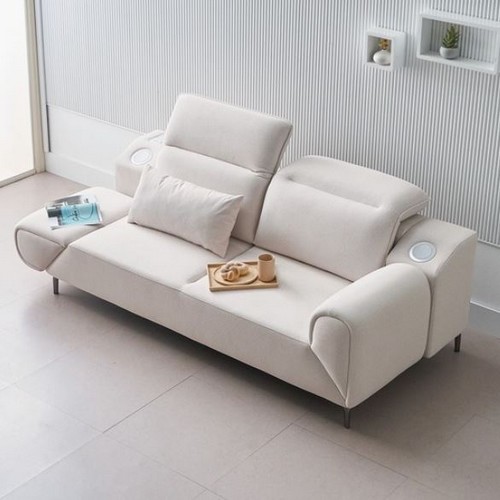 에보니아 아르마 아쿠아스웨이드텍스 패브릭 소파 3인용