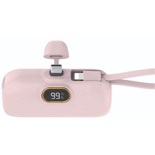 뉴클 PD 22.5W 도킹형 보조배터리 NCPB-5KPD-13-LGC 5000mAh (C타입+8핀)_이미지