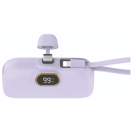 뉴클 PD 22.5W 도킹형 보조배터리 NCPB-5KPD-13-LGC 5000mAh (C타입+8핀)_이미지