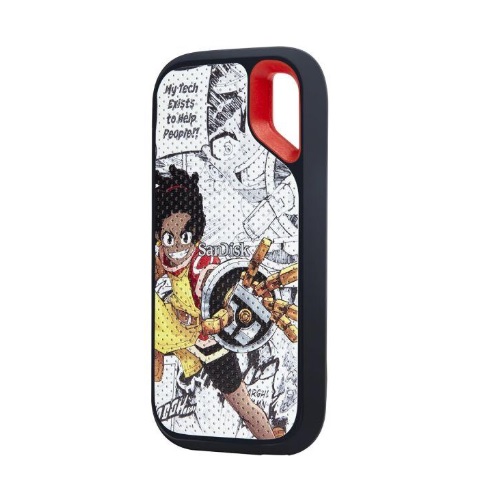 Sandisk Extreme Portable SSD V2 E61 Afrofuturism 에디션 해외구매 (1TB)_이미지