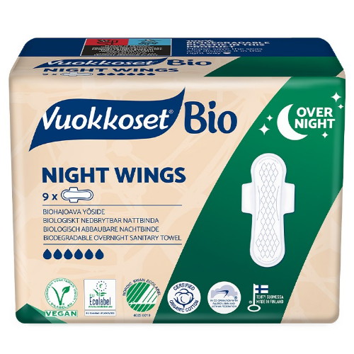 뷰코셋 바이오 나이트 윙 오버나이트 9개 (5팩(45개))_이미지