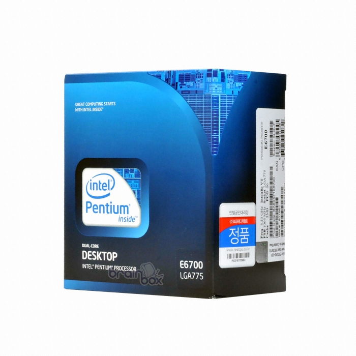 인텔 펜티엄 E6700 (울프데일) (정품)_이미지