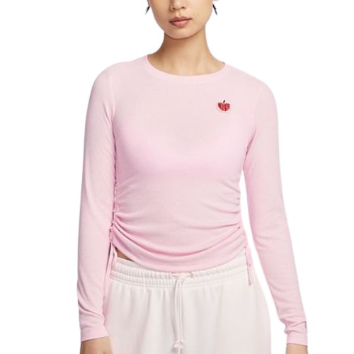 나이키 골지 긴팔 크롭 탑 HV8728-663 (공식판매처)_이미지