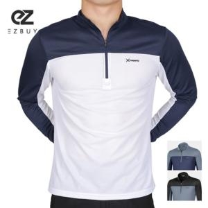  엑스트라스포티 댄디버튼 남성 집업 티셔츠 (X72T23M)