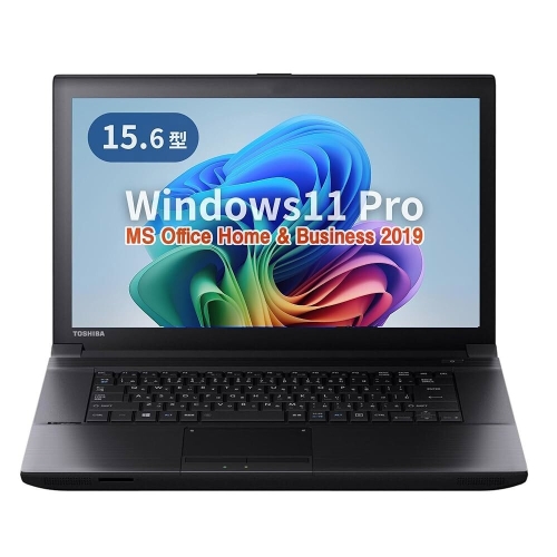 도시바 B35 / B65 15.6인치 노트북 10키 윈 11 프로 MS Office H B 2019 코어 i7-7600U 웹캠 와.._이미지